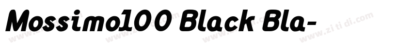 Mossimo100 Black Bla字体转换 Mossimo100 Black Bla字体转换